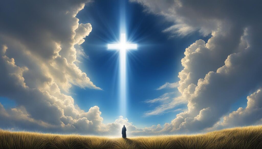 Dream of seeing Jesus in the sky