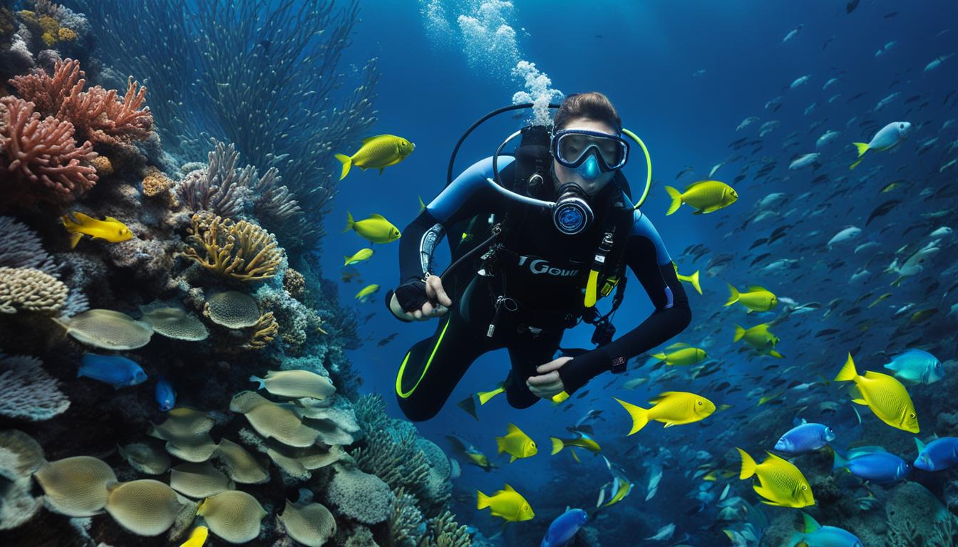 dream about scuba diving