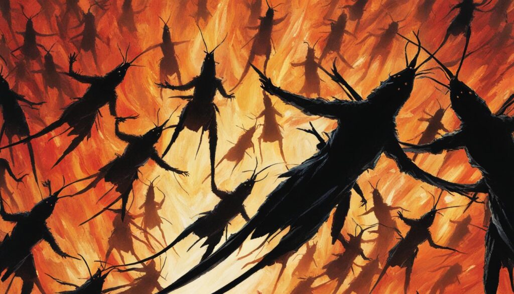 Significance of locusts in dream symbolism